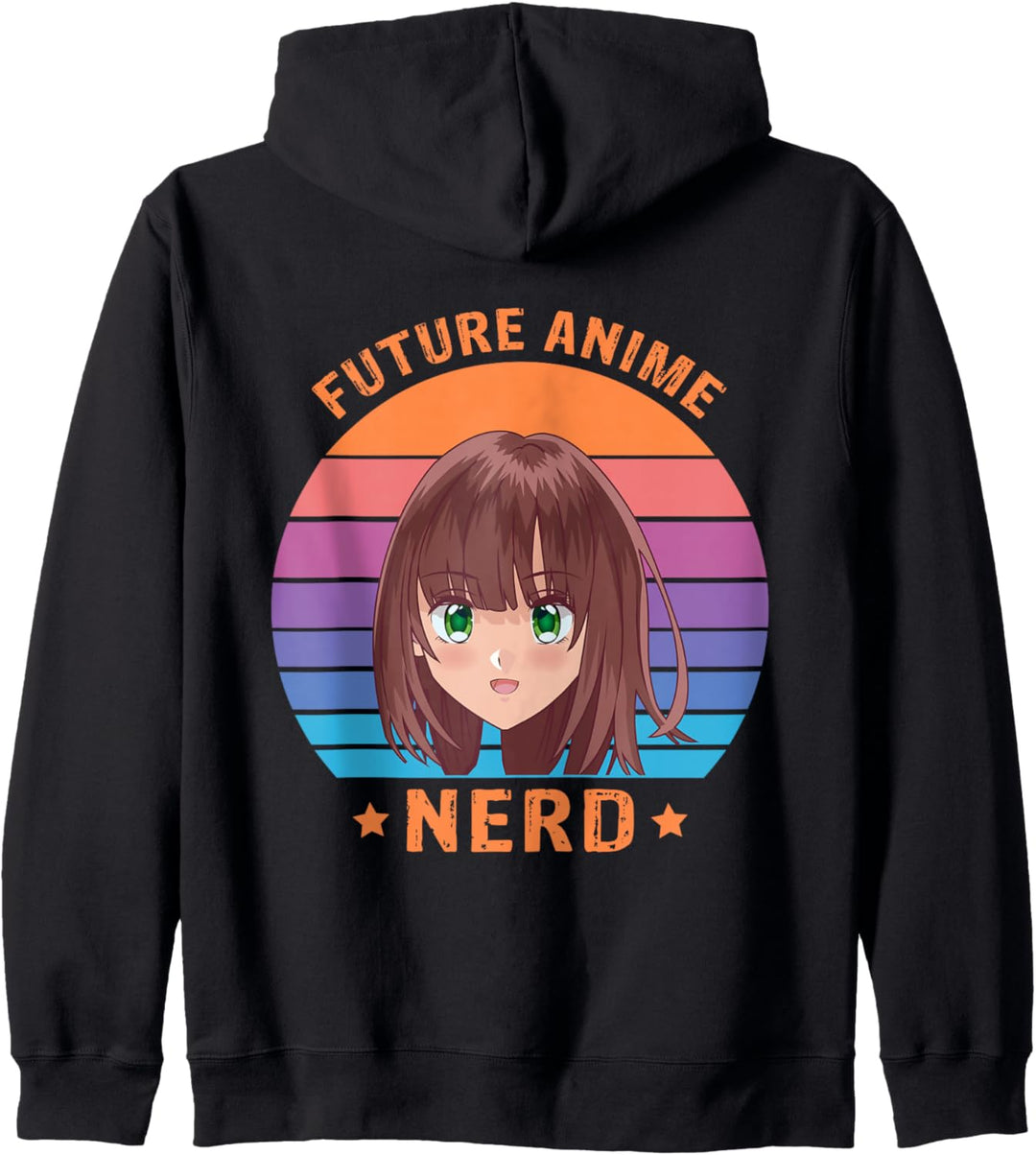 Future Anime Nerd Otaku Manga Anime Kapuzenjacke