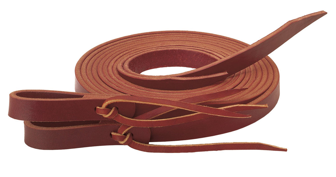 Weaver Leather Latigo Geteilte Zügel mit Wasser-Endstücken, Burgunderrot, 1,27 cm x 2,44 m, burgunde