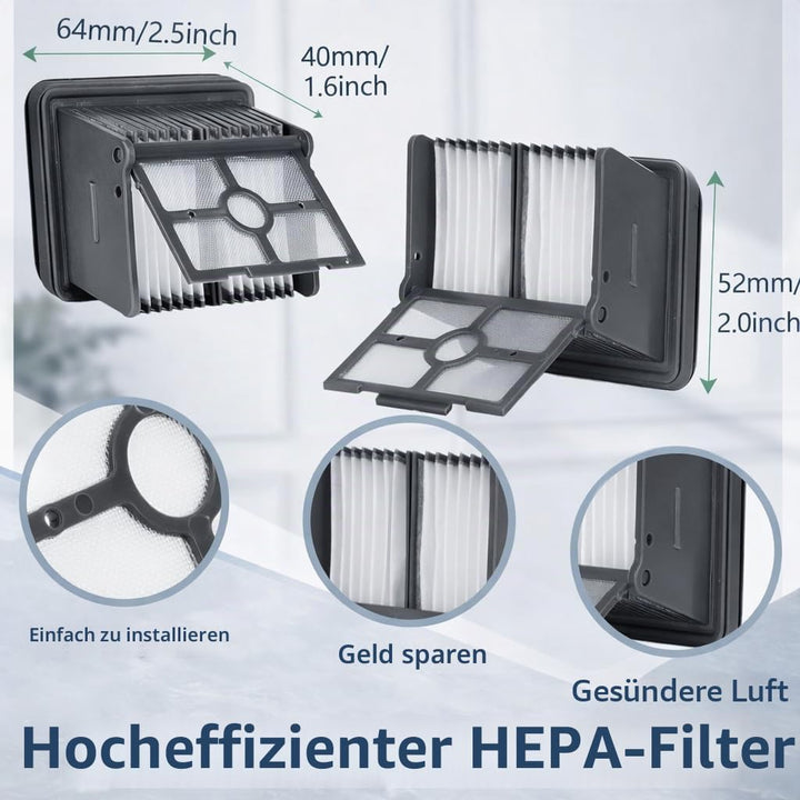 Bürstenrolle & HEPA Filter Set für DREAME H15 Pro, H15 Mix, H12 Pro FlexReach, H15 Pro FoamWash, H15