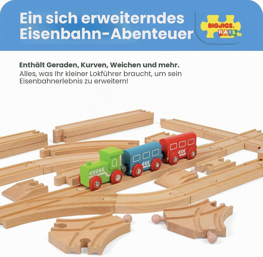 Bigjigs Rail Holzschienen Set