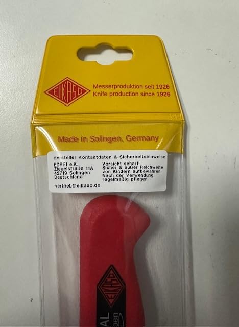EIKASO Solingen Germany Stechmesser 13cm Klinge aus Molybdänstahl 1.4116 - Fleischermesser mit schar