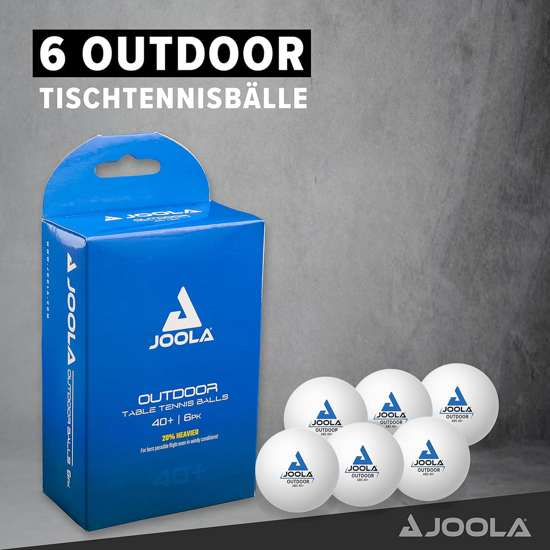 JOOLA 54830 TT-Schläger Set Multicolor Bat Tisch Tennis, mehrfarbik, One Size Bundle mit Tischtennis
