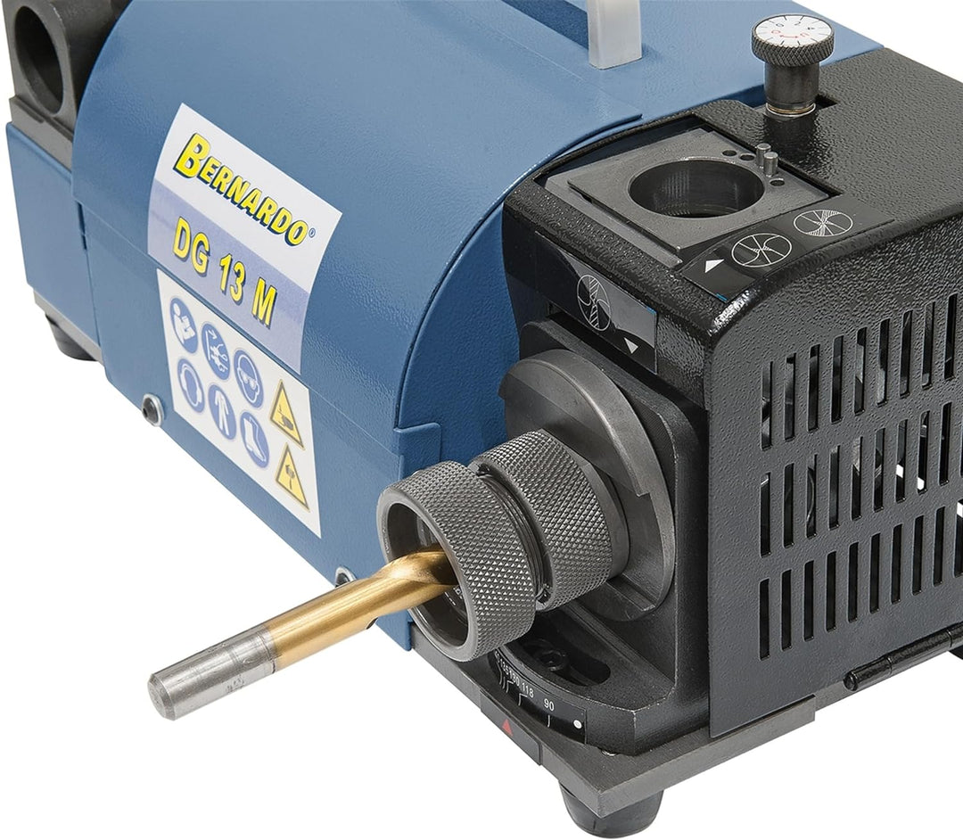 Bernardo Schärfgerät DG 13 M für Bohrer 2-13 mm mit Spannzangen von LATU-SERVICE