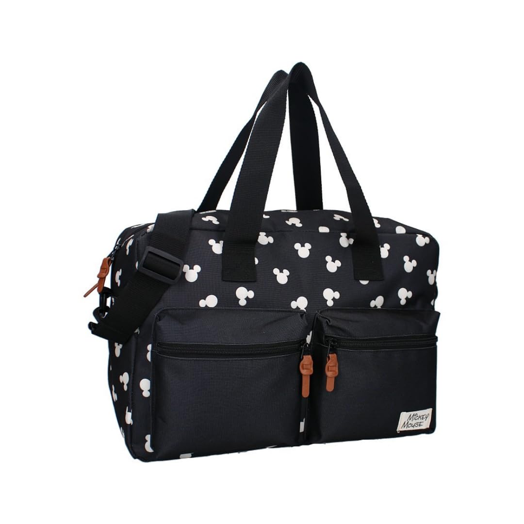 mybagstory - Wickeltasche mit grosser Kapazität mit Wickelunterlage Micky Maus - Grösse 40 cm - vers