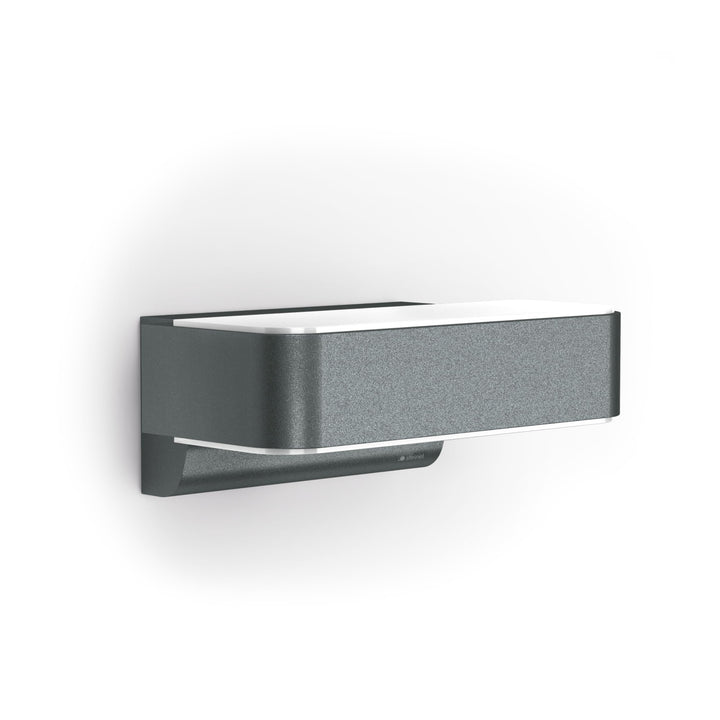 Steinel Aussenleuchte L 810 SC anthrazit, 9,8 W, LED Wandleuchte Connect, 160° iHF-Bewegungsmelder,