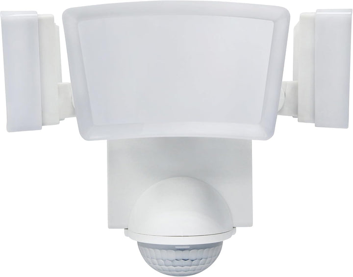 IQ Group Batterie LED Strahler, Moderne Aussenleuchte mit 180 Grad Bewegungsmelder, Lampe IP44 für A
