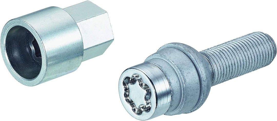 28044SU Radsicherungsbolzen SU (Standard) M14 x 1,50, Kugelsitz R14 2-teilig, Schaftlänge 37,1 mm, G