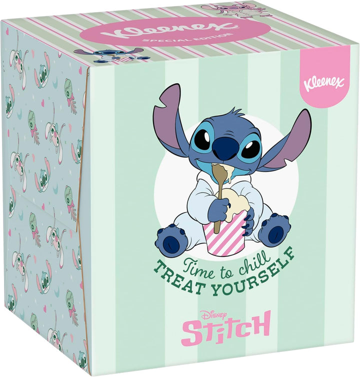 Kleenex Disney Taschentücher-Boxen, verschiedene Designs, 3-lagig, 12 Würfel-Boxen à 48 Tücher