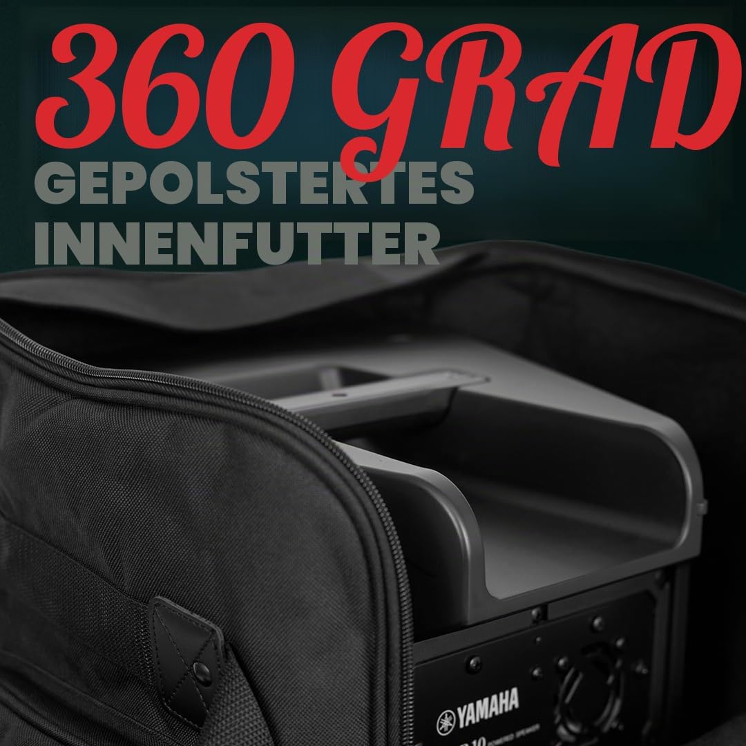 Gator GPA-TOTE12 12-Inch Speaker Tote Bag 12 " Verstärktes Nylon, 12 " Verstärktes Nylon