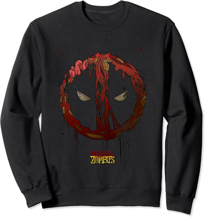 Marvel Zombies Deadpool Zombie Logo Sweatshirt