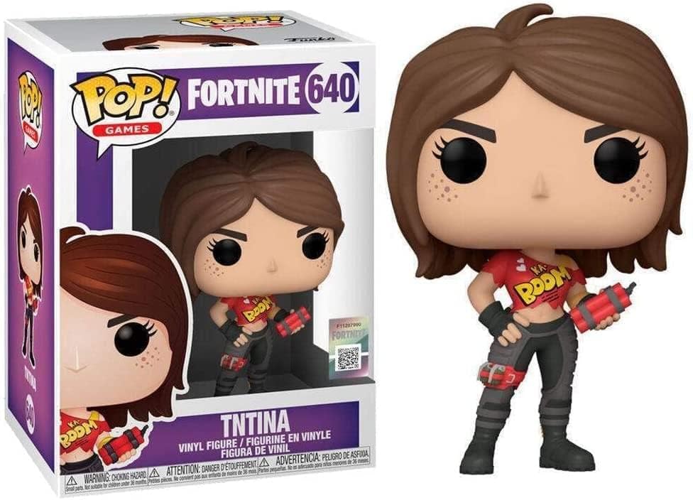 Funko Pop! Games: Fortnite - TNTina - Vinyl-Sammelfigur - Geschenkidee - Offizielle Handelswaren - S