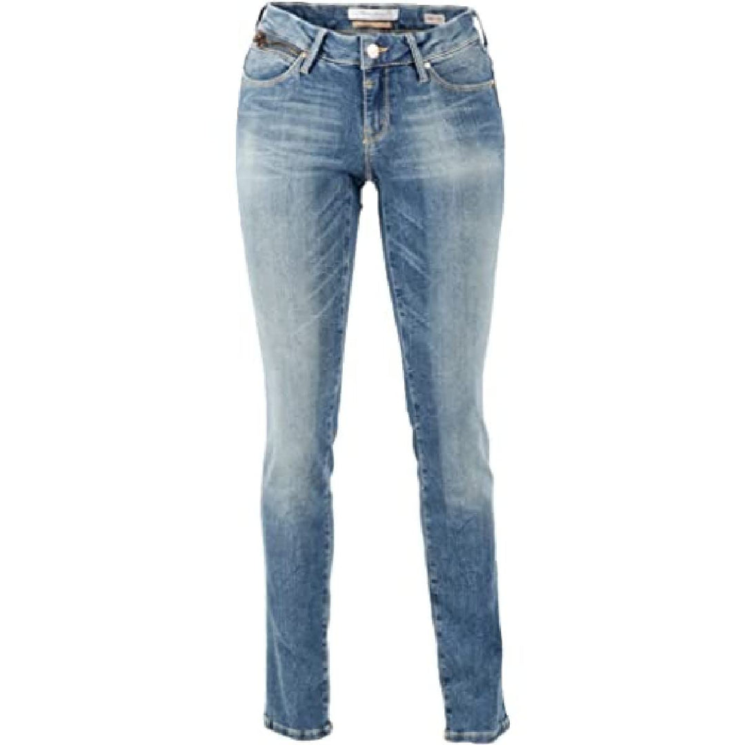 Mavi Damen Lindy Jeanshose 25W / 32L Blau (Blau Mid Used Ibiza Skinny), 25W / 32L Blau (Blau Mid Use