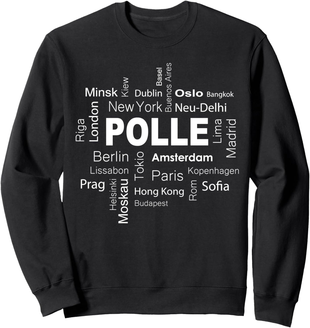 Polle - New York - Berlin - Polle meine Hauptstadt Sweatshirt