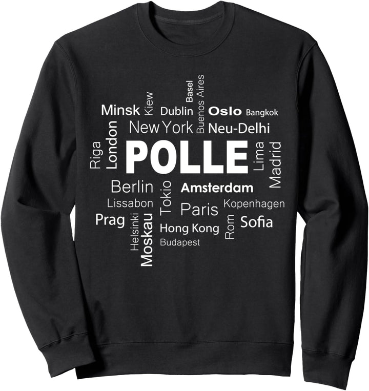 Polle - New York - Berlin - Polle meine Hauptstadt Sweatshirt