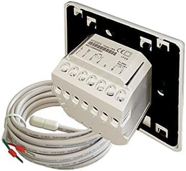 Thermostat E91 mit LCD-Touchscreen 16A - Digitales Raumthermostat programmierbar mit Internem Temper