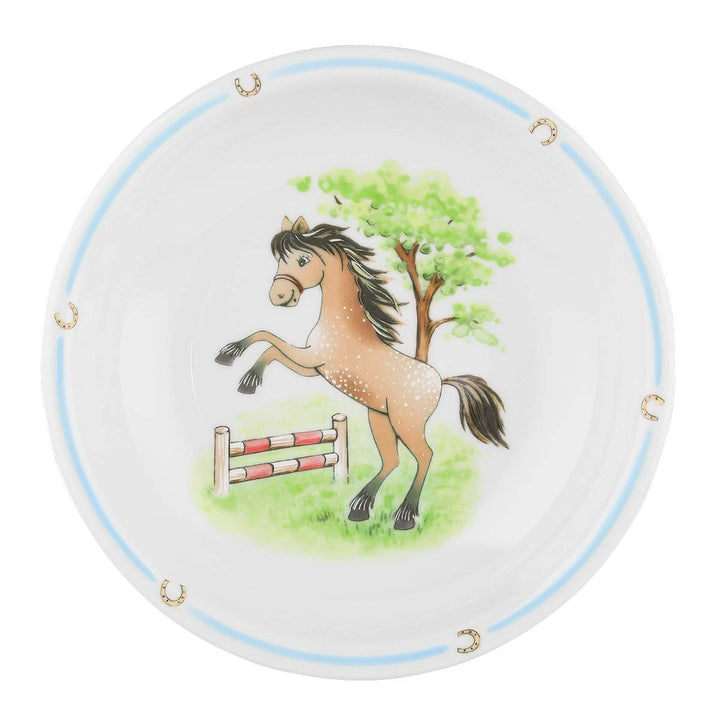 Seltmann Weiden 001.716559 Compact Mein Pony Suppenteller Rund, Porzellan, Bunt