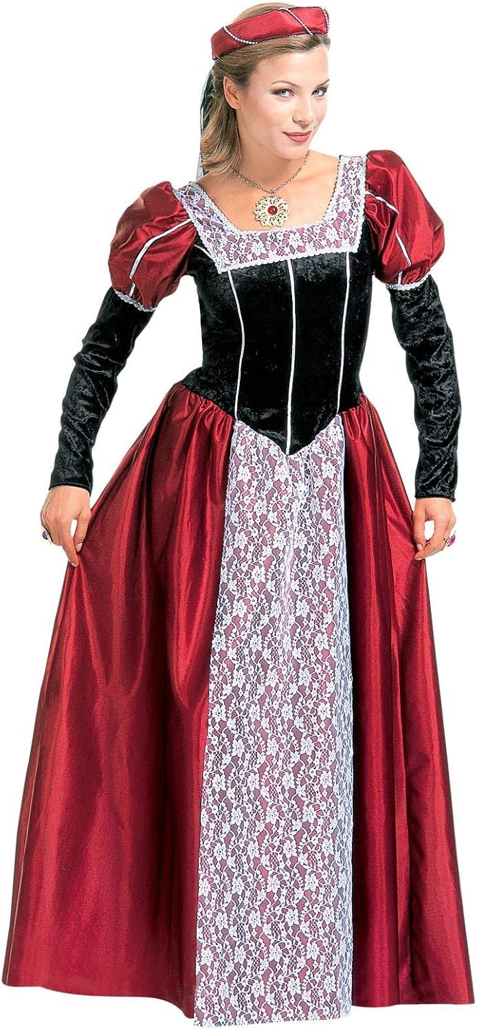"CASTLE BEAUTY" (dress, headpiece with veil) - (M), M