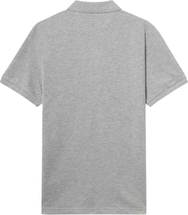 Hackett London Herren Slim Fit Logo Polo Shirt S Grey (Light Grey), S Grey (Light Grey)
