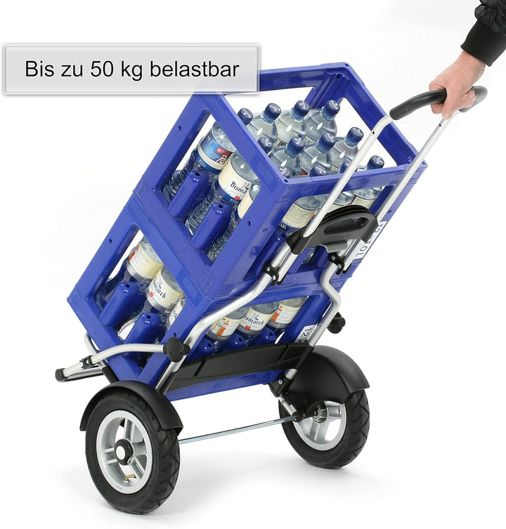ANDERSEN Einkaufstrolley - Royal Shopper Plus Ortlieb anthrazit 49 L Handwagen, wasserdicht, wetterf