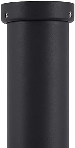 2 Stück SOTECH Barkonsolen Florenz gerade Höhe 200 mm/Ø 50 mm schwarz Thekenfuss Bar Konsole Tresenf