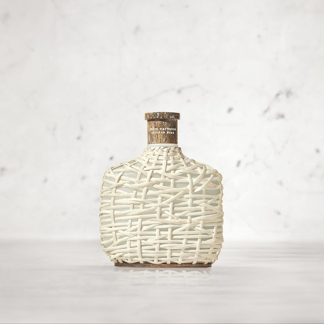 John Varvatos Artisan Pure – Eau de Toilette homme/men, 75 ml, holzig-frischer Duft aus spanischer Z