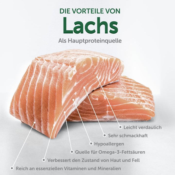Nature's Protection Superior Care Trockenfutter für Alle Rassengrössen Hunde Fell der Hellen Farbe (