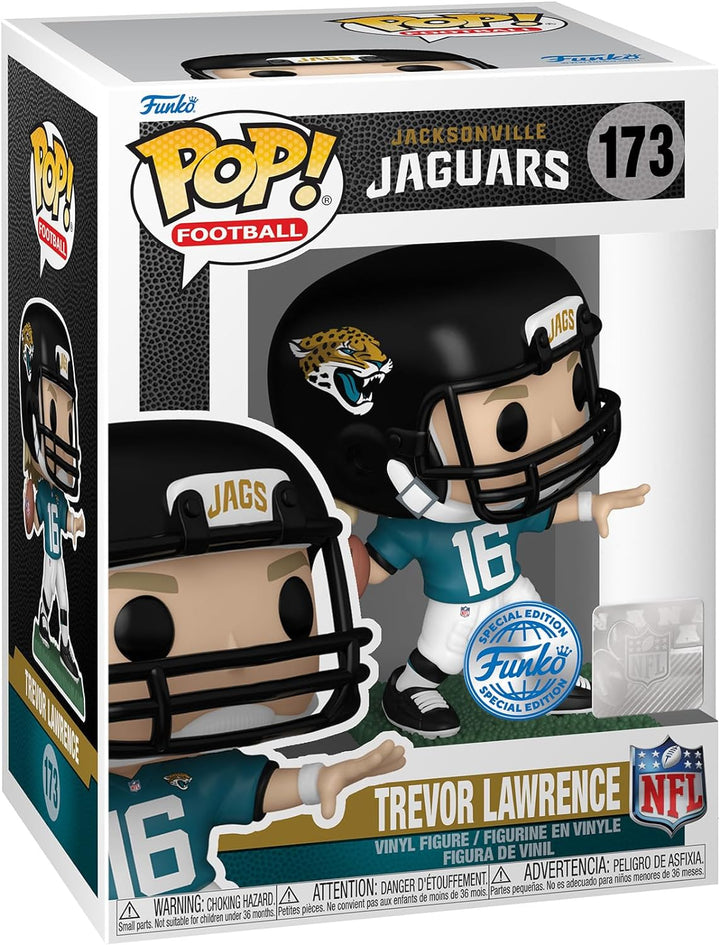 Funko Pop! NFL: Jaguars - Trevor Lawrence - Vinyl-Sammelfigur - Geschenkidee - Offizielle Handelswar