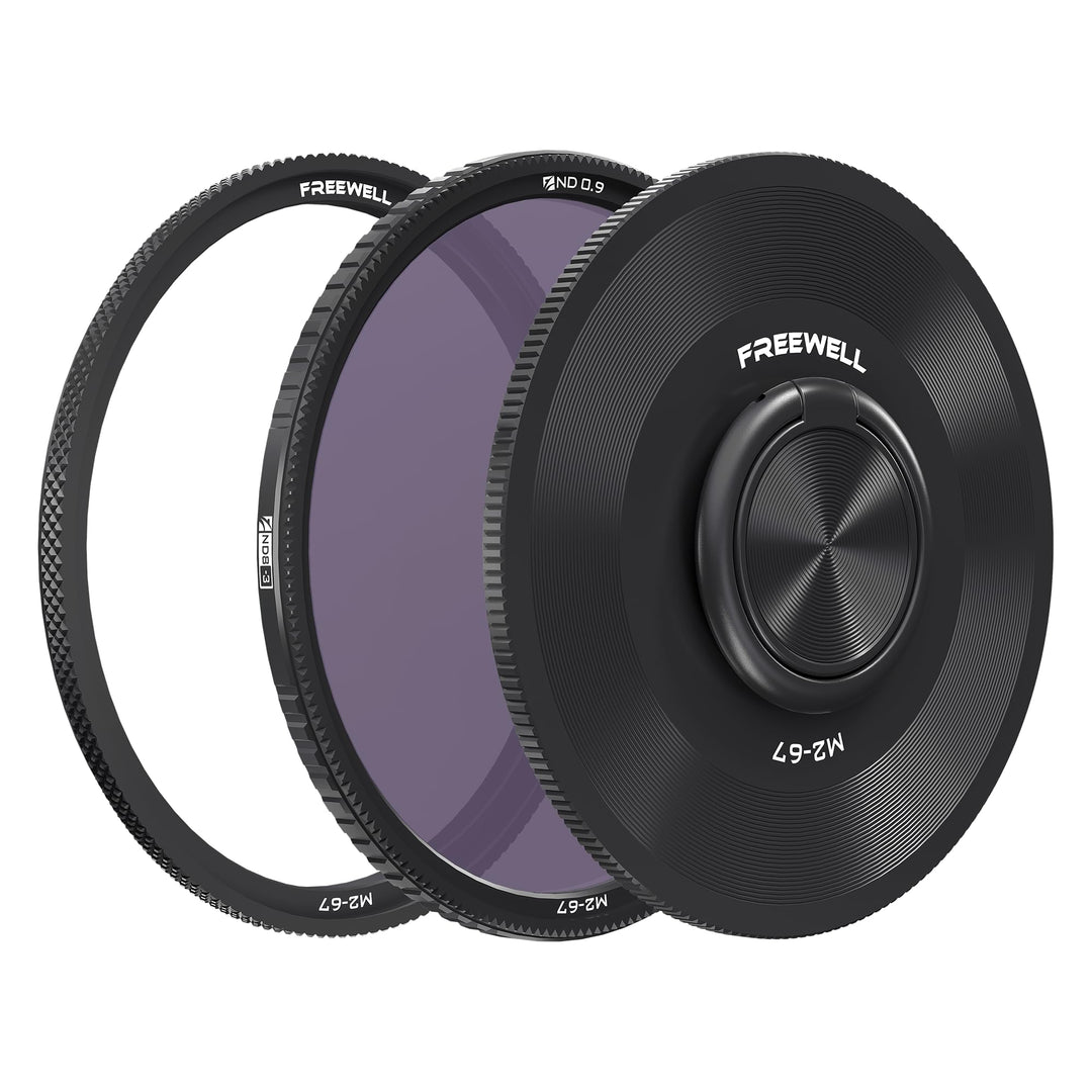 Freewell 67 mm ND8 (3 Blendenstufen) ND0.9 Kamerafilter, kompatibel mit der M2-Serie 67MM ND8, 67MM