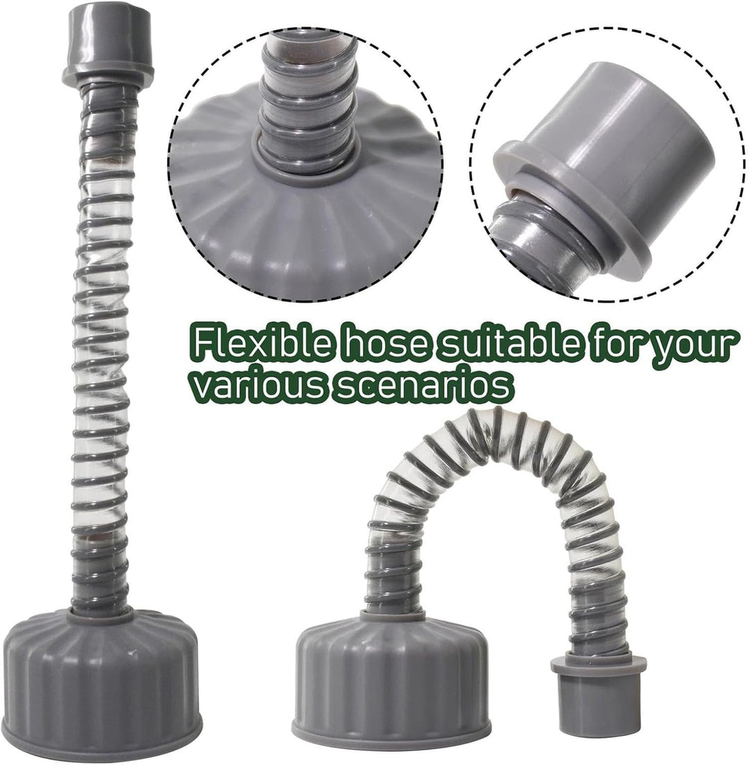 AC-Abflussreinigungswerkzeug – 24-cm-HVAC-Abflussreinigungsadapter | HVAC-Entstopfungs-Nass-VAC-Aufs