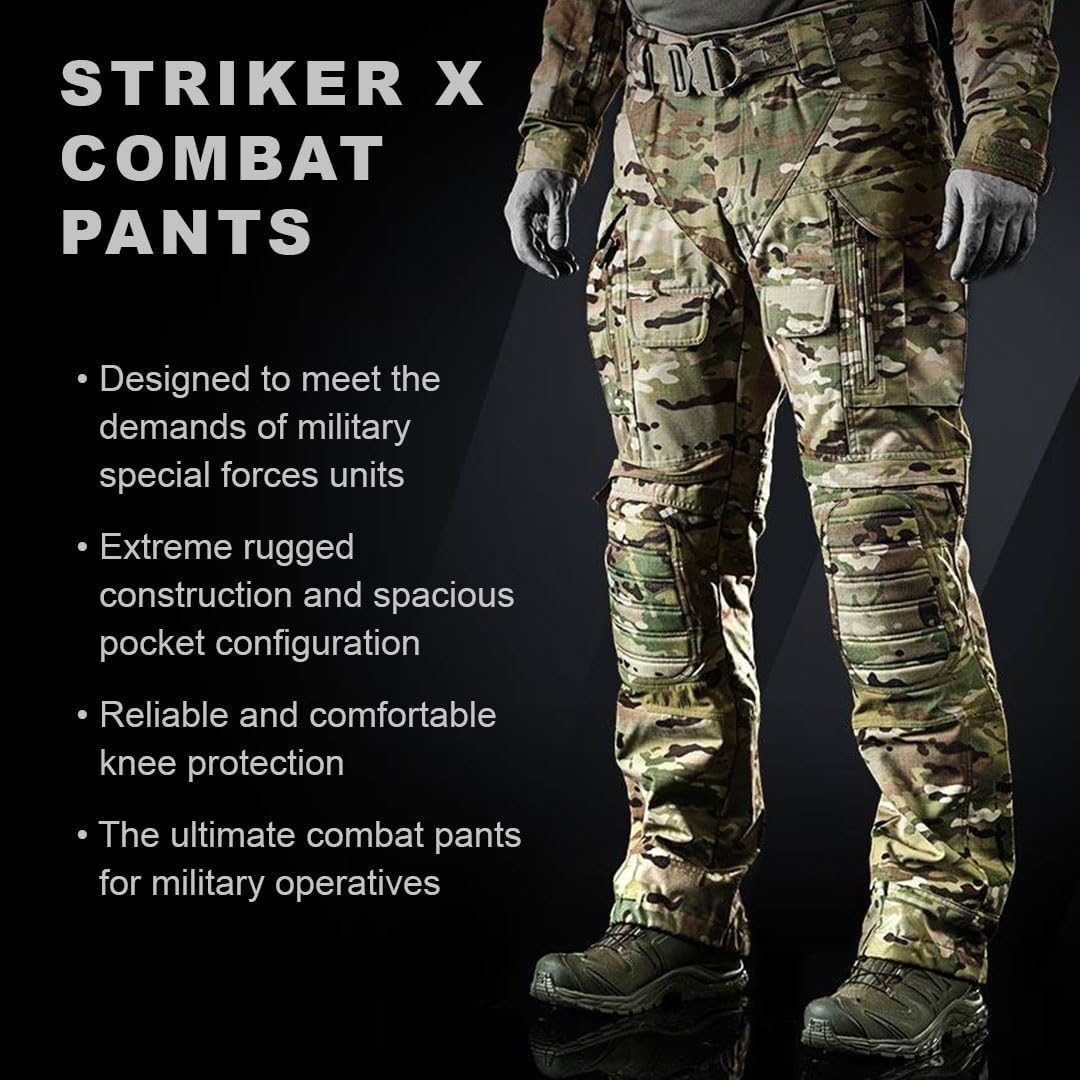 UF Pro Striker X Kampfhose Steingrauoliv, Steingrauoliv, 33/36