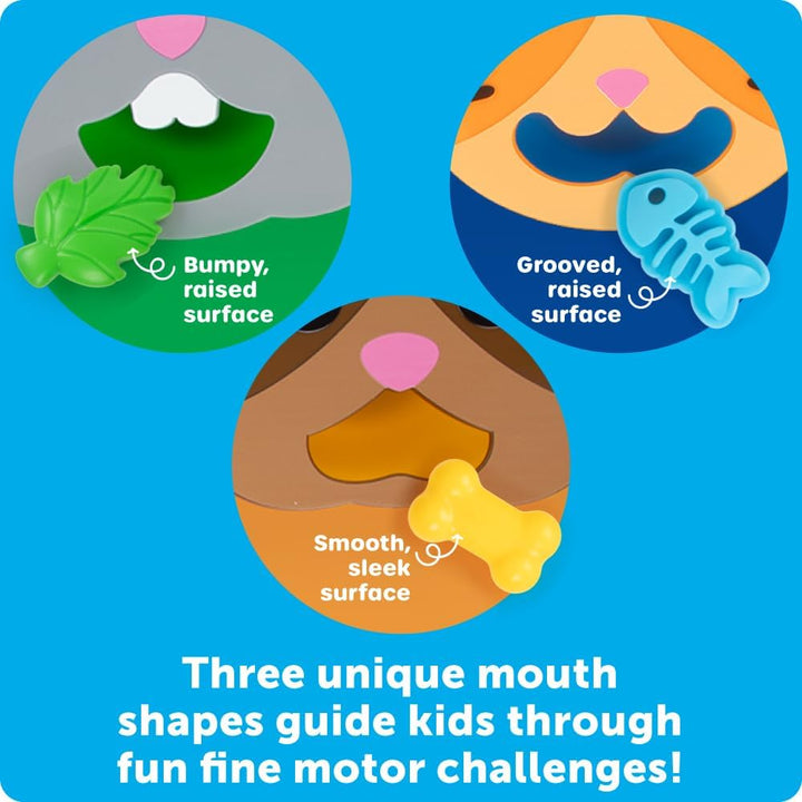 Learning Resources Feinmotorische Tierfütterung, Spielzeug für 3-jährige Jungen und Mädchen, Montess