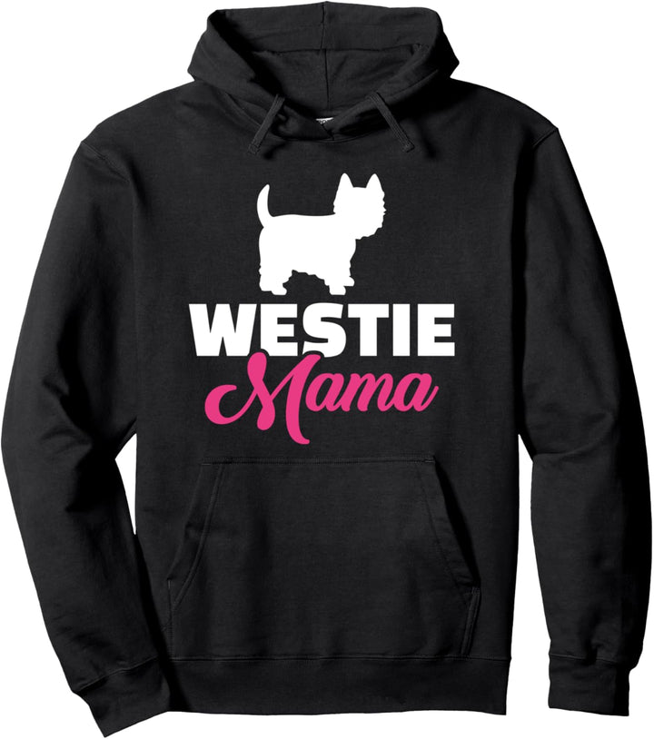 Westie Mama Pullover Hoodie