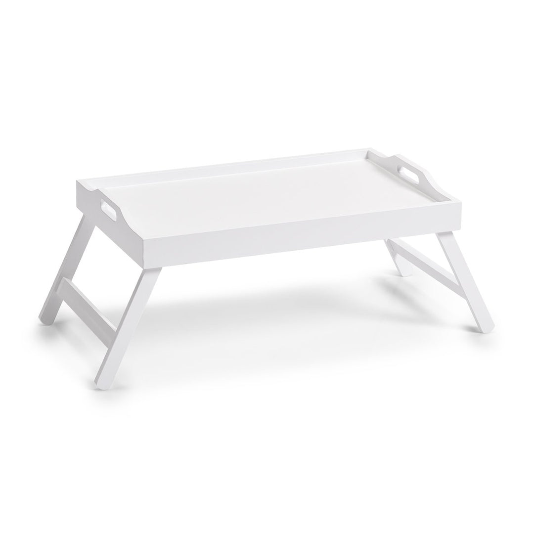 Zeller Betttablett, MDF, Weiss, 56,5 x 35,5 x 27 cm, 24052