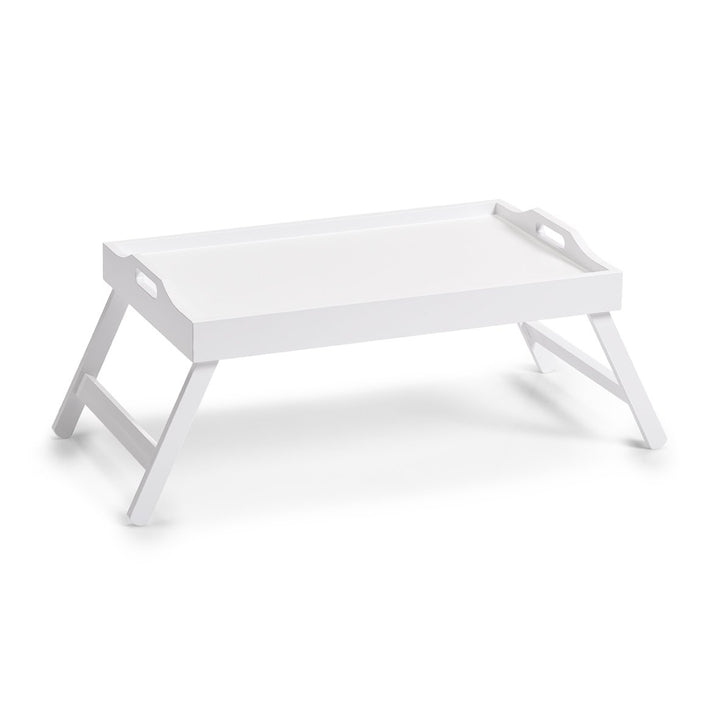 Zeller Betttablett, MDF, Weiss, 56,5 x 35,5 x 27 cm, 24052