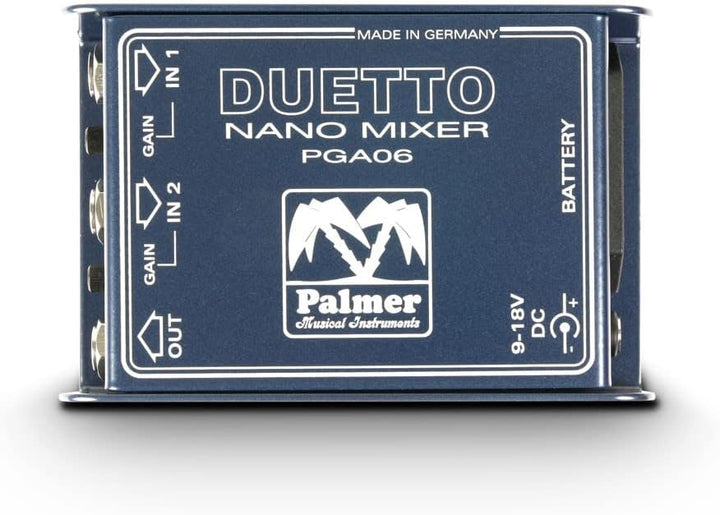 Palmer DUETTO Gitarren und Line Summierer