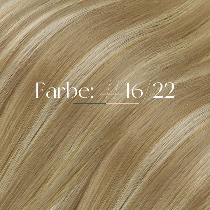 Easyouth Extensions Echthaar Bondings Blond Echthaar Bonding Extensions Haarverlängerungen Aschblond