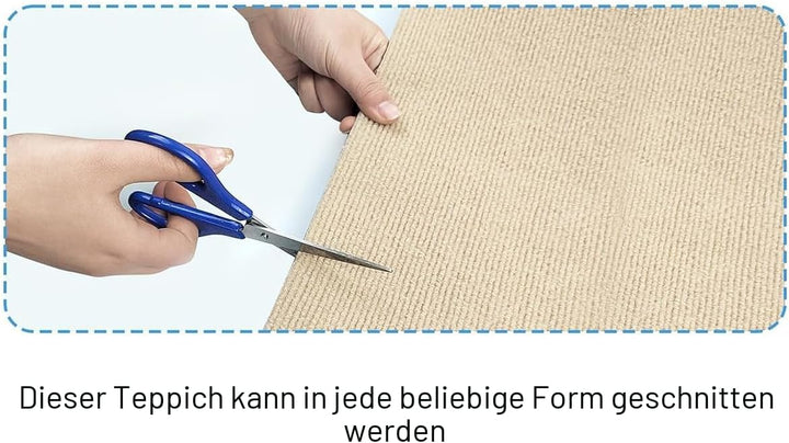 [200cmx40cm] Selbstklebend Kratzteppich Katze Wand,Kratzmatte Katze,Kratzbretter Wand,Kratzbrett Kat