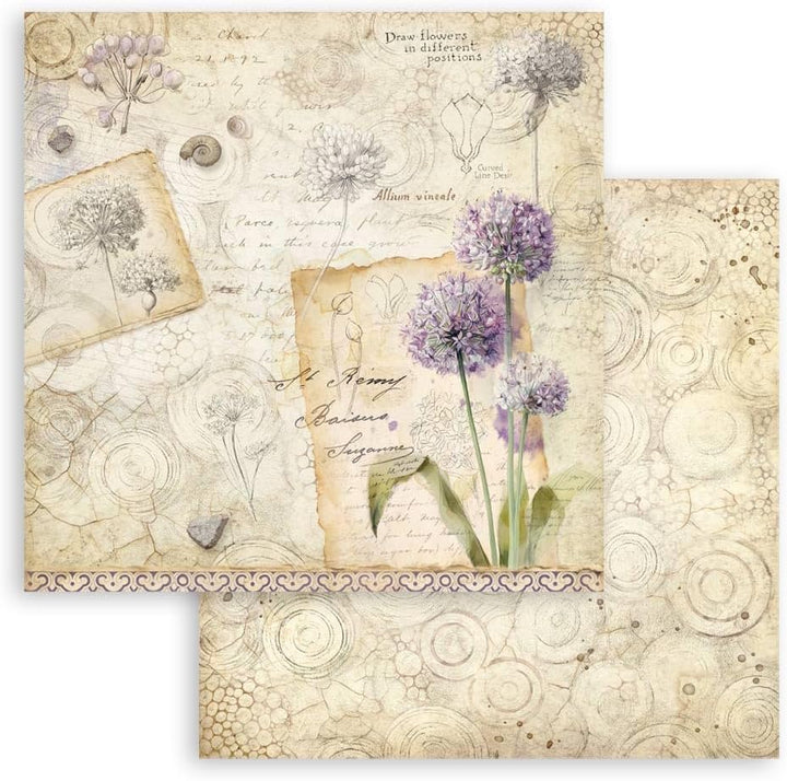 Stamperia - Scrapbook Paper Pad for Scrapbooks, Albums, Cards, Bullet Journals and More, Acid Free,