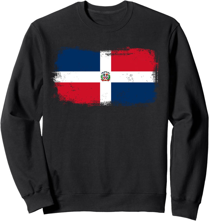 Nationalflagge der Dominikanischen Republik Sweatshirt