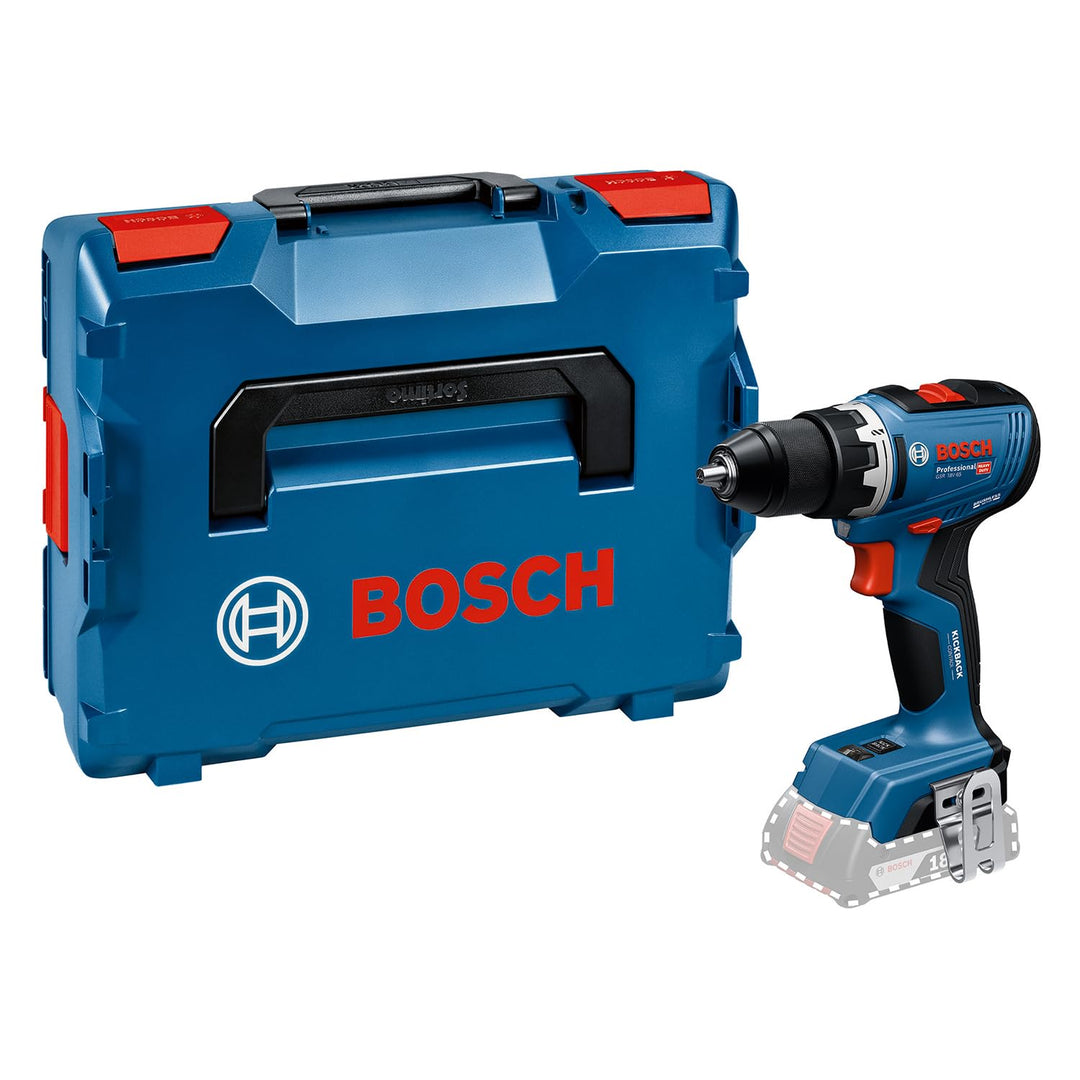 Bosch Professional 18V System Akku-Bohrschrauber GSR 18V-65 (bürstenloser Motor, Kopflänge 166, inkl