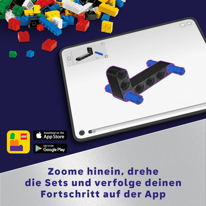 LEGO Technic VTOL-Schwerlastraumfrachter LT81, Space Bauset, Weltraum-Spielzeug, Raumschiff, Spielse
