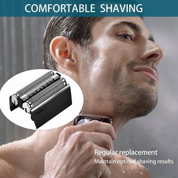 Elektrischer Scherkopf für Braun Serie 5,52B Kompatibel Mit Braun Series 5 Scherkopf,Schwarz Series