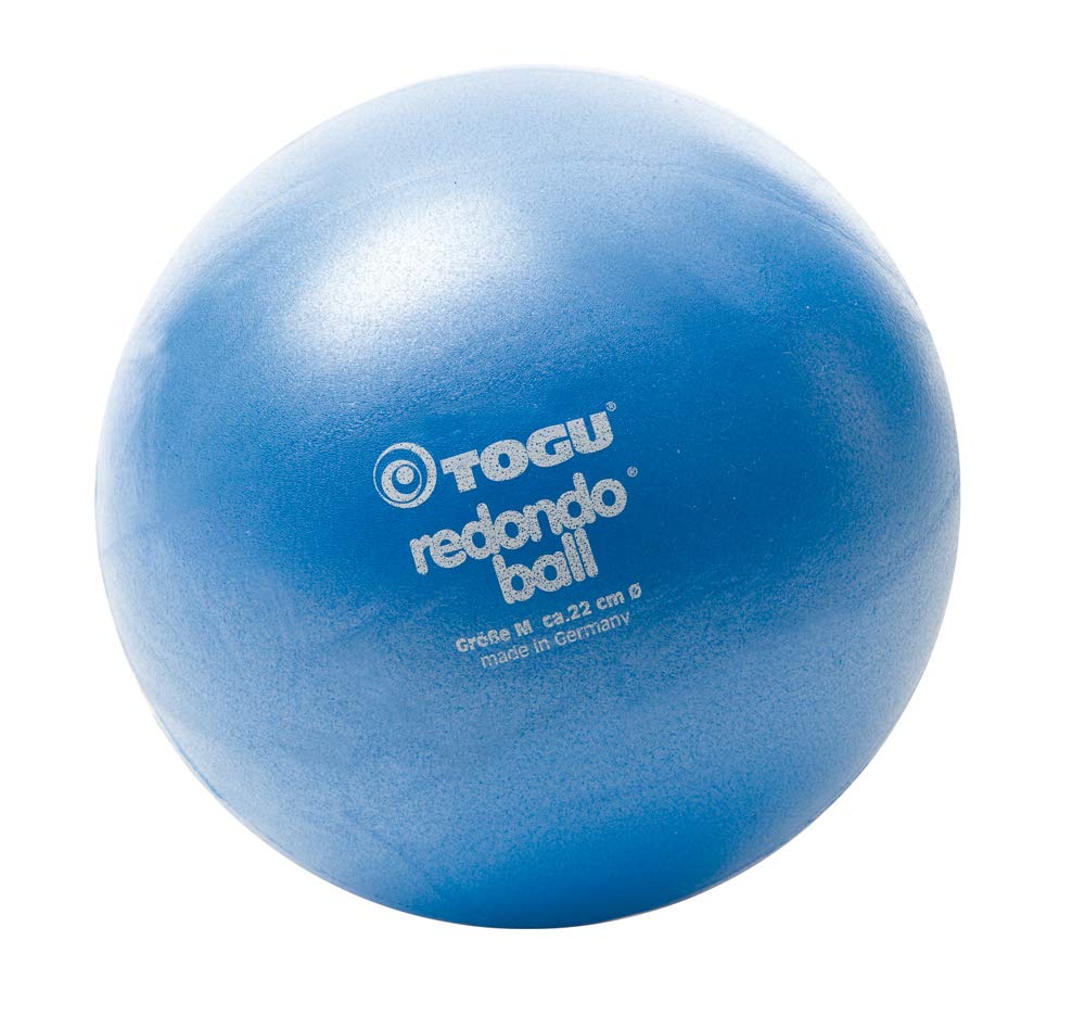 TOGU Redondo Ball Gymnastikball Pilatesball Blau 22 cm ø Single, Blau 22 cm ø Single