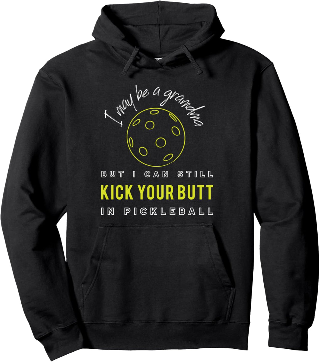 Lustige Pickleball-Frauen, Oma Pickleball Pullover Hoodie