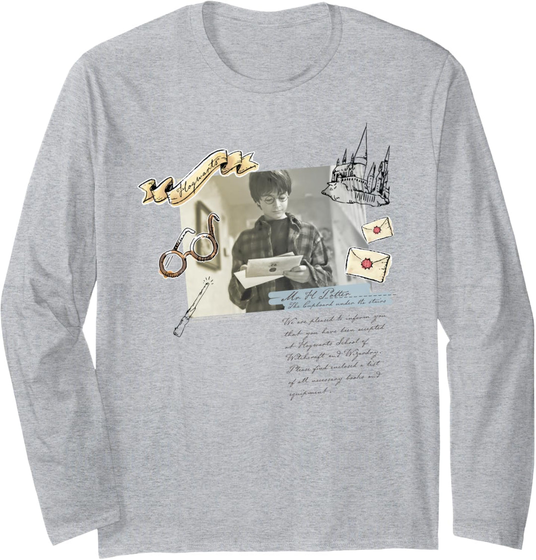 Harry Potter Welcome to Hogwarts Movie Still Langarmshirt