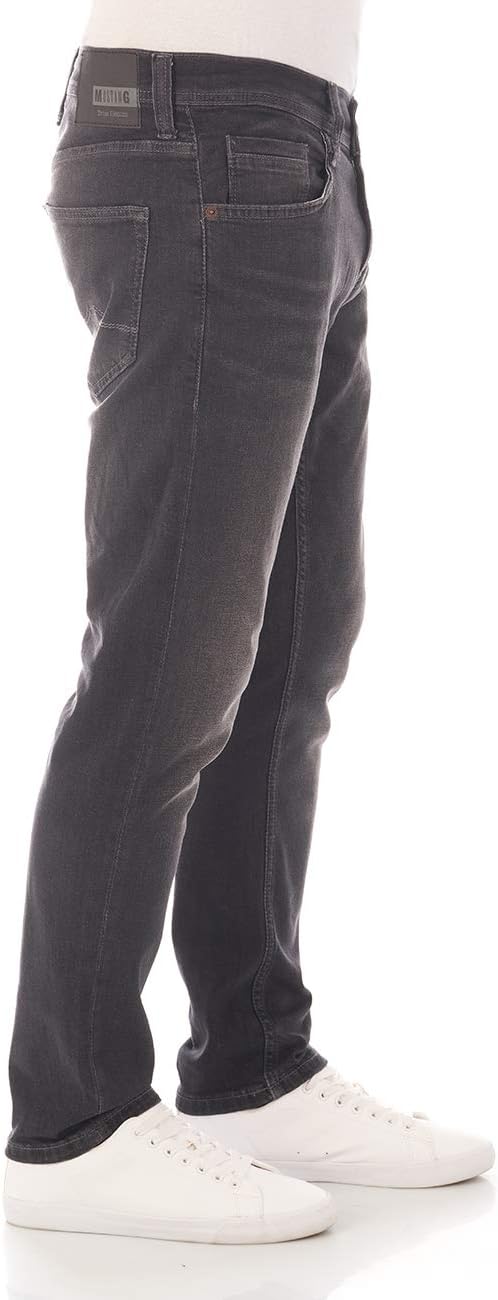 MUSTANG Herren Jeans Hose Oregon Tapered 32W / 36L Denim Black (883), 32W / 36L Denim Black (883)