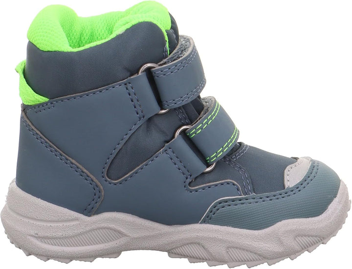 Superfit Jungen Glacier Warm Gefütterte Gore-tex Schneestiefel 20 EU Weit Blau Hellgrün 8030, 20 EU