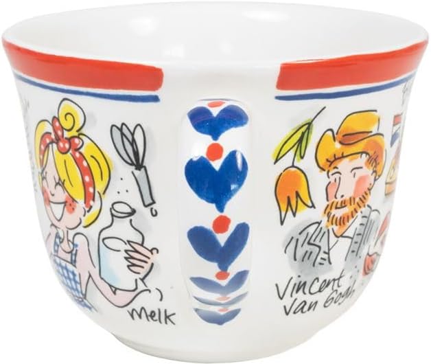 Blond Amsterdam Suppenschale mit Henkel Ø14cm Hollands Glorie – Vincent van Gogh – Holland Design –