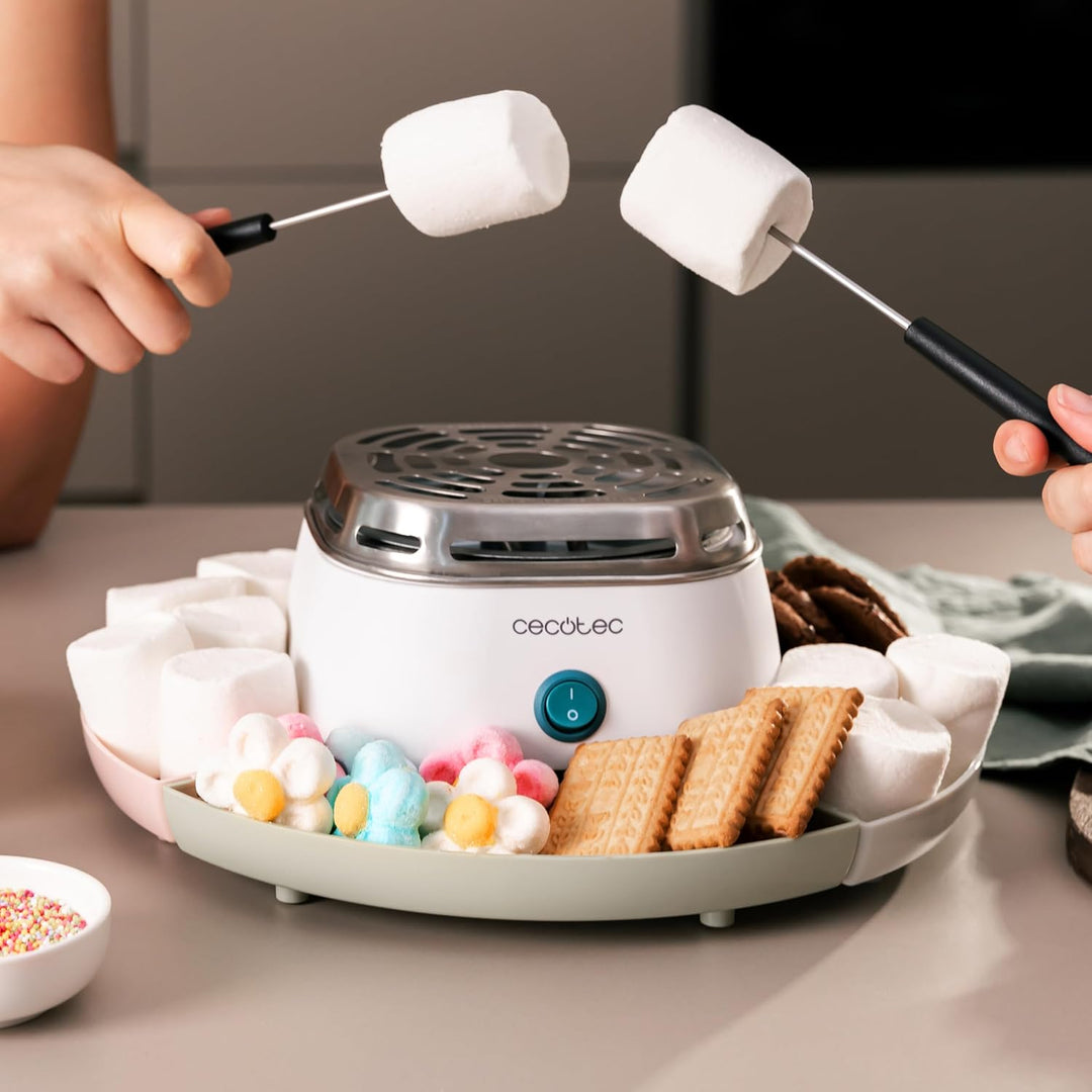 Cecotec Maschine zum Erhitzen von Marshmallows - Marshmallow Maker Fun&amp;Sugar Marshmallow. 270 W Leis