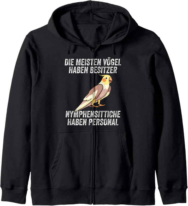 Nymphensittich Vogel Nymphensittichbesitzer Kapuzenjacke